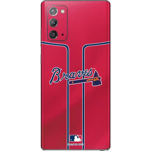 MLB Atlanta Braves Alternate/Away Jersey Galaxy Note20 5G Skin